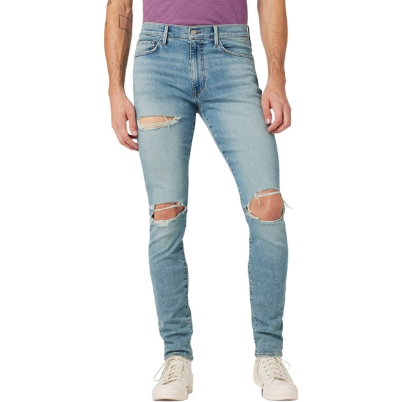 Joe's Jeans Other - NWT Men's Joe's Jeans The Dean Slim + Tapered Distressed Ripped Jeans Port 32x34